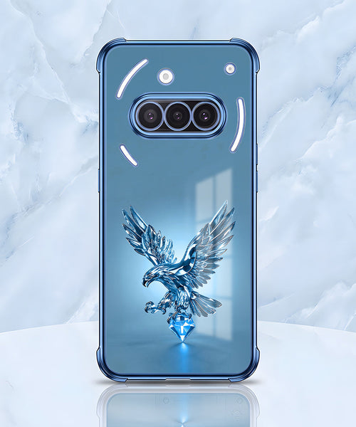 Nothing Phone 3a 5G Blue Eagle Airbags Printed Back Case