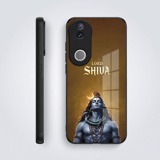 Vivo V50 5G Lord Shiva Acrylic Glass Back Case