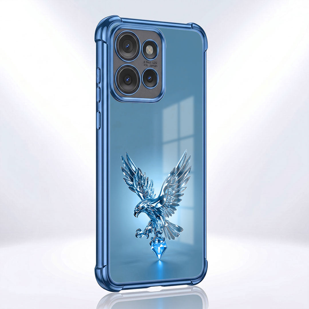 Motorola Edge 50 5G Blue Eagle Airbags Printed Back Case