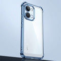 Vivo T5X 5G Anti-Yellow Electroplating Transparent Airbags Case
