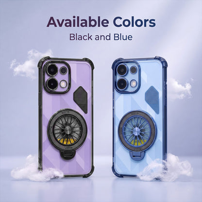 Oppo K13 5G Stress Buster Wheel Shockproof Airbag Heat-Dissipation Case