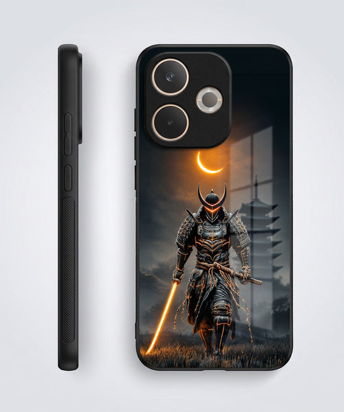 Oppo A5 Pro 5G Samurai Warrior Acrylic Glass Back Case
