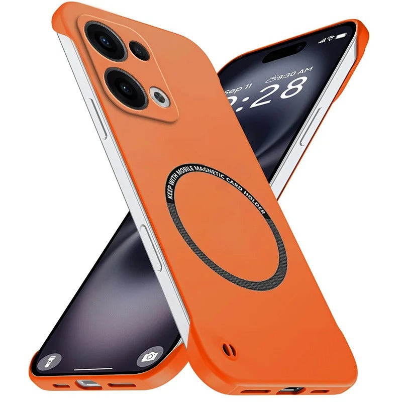 Oppo Reno13 5G Frameless Magnetic Wireless Charging Case — Ultra-Slim ...