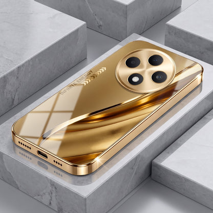 Oppo F27 5G Luxury Infinity Energy Gold Electroplated Glass Phone Case