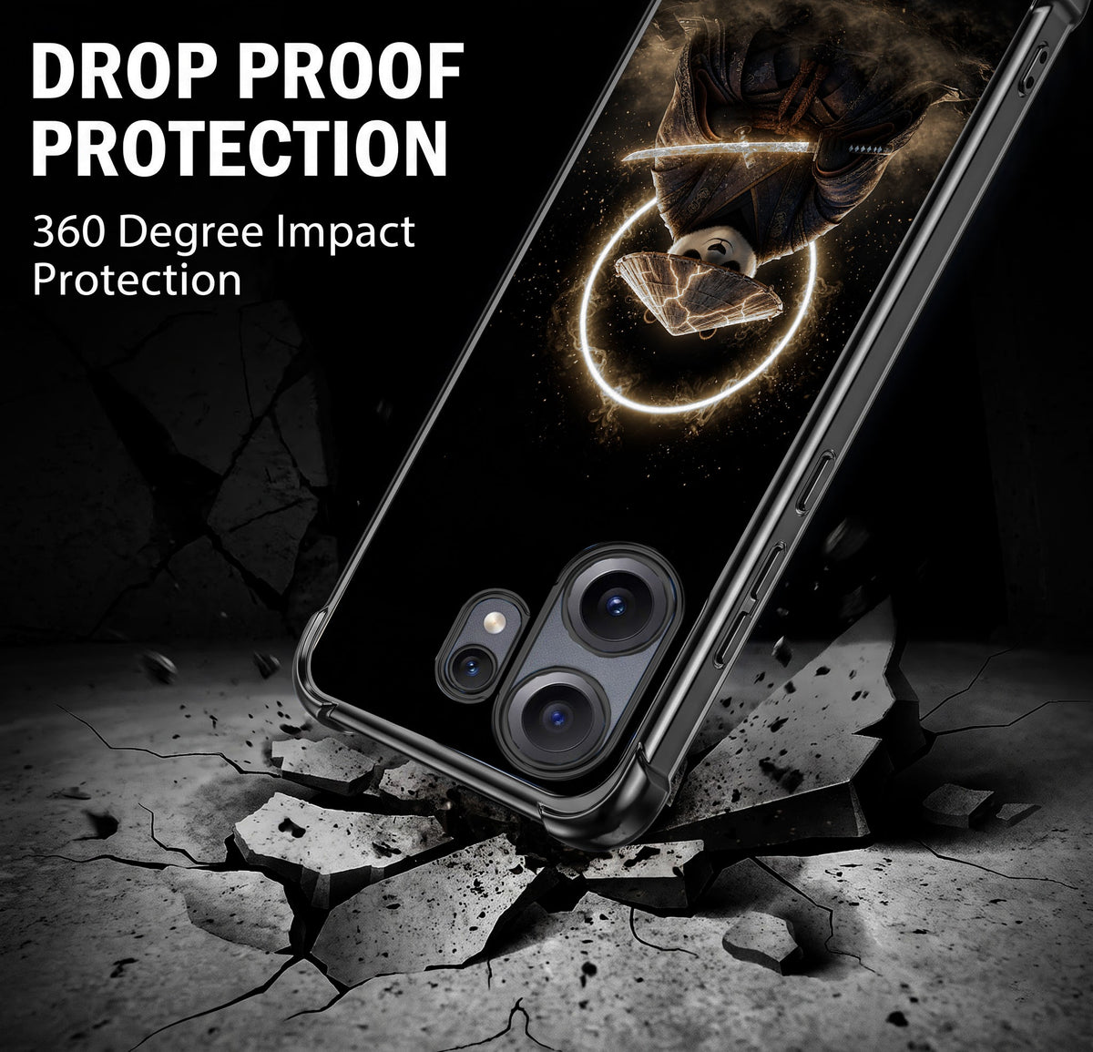 Nothing Phone 2 Pro 5G Warrior Panda Airbags Printed Back Case