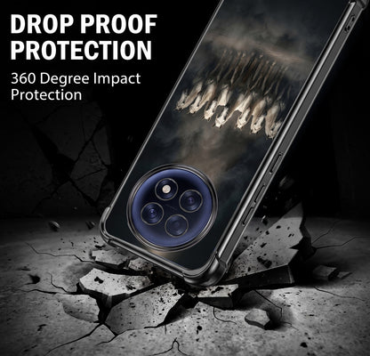 Oppo F31 Pro+ 5G Running Horses Airbags Printed Back Case
