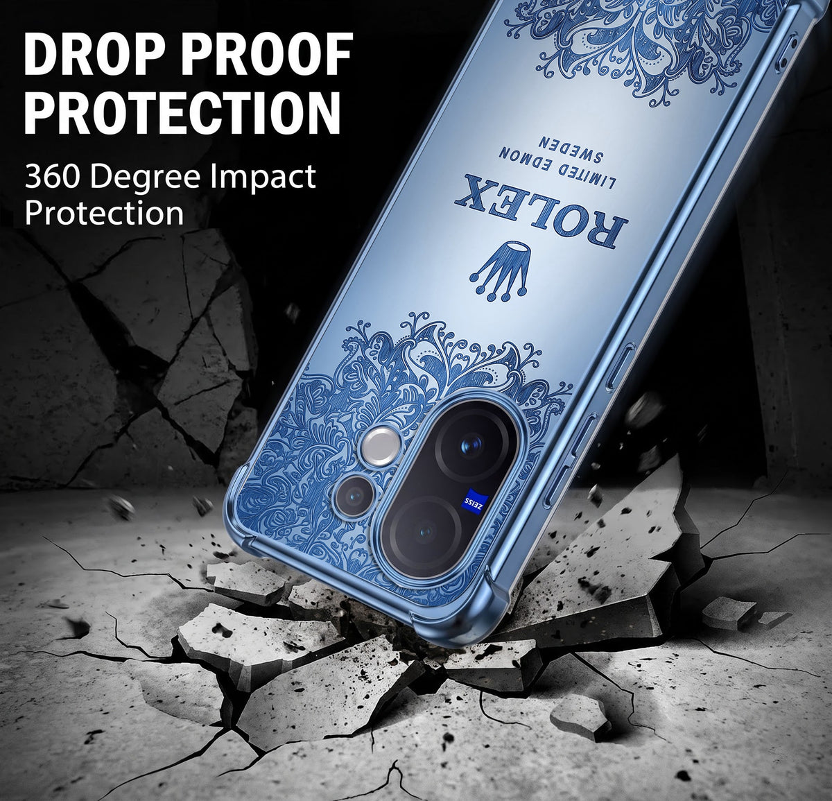 Vivo V60 5G Rolex Airbags Printed Back Case