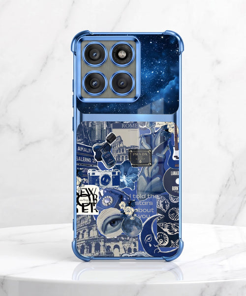 Motorola Edge 60 Pro 5G Cosmic Vintage Dual-Tone Transparent Airbags Case