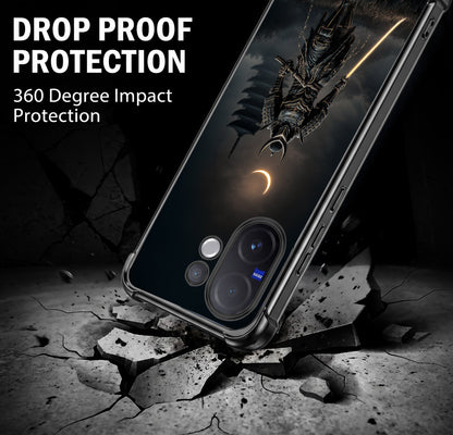Vivo V60 5G Samurai Warrior Airbags Printed Back Case