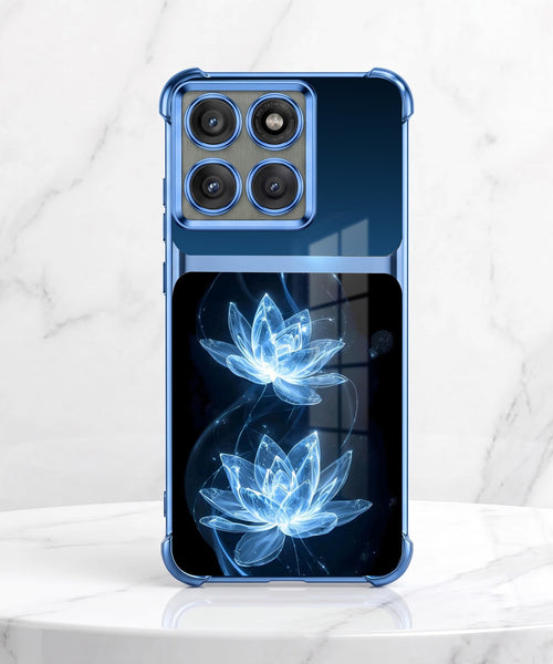 Motorola Edge 60 Pro 5G Celestial Lotus Dual-Tone Transparent Airbags Case