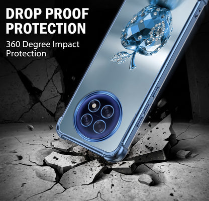 Oppo F31 Pro+ 5G Blue Apple Airbags Printed Back Case