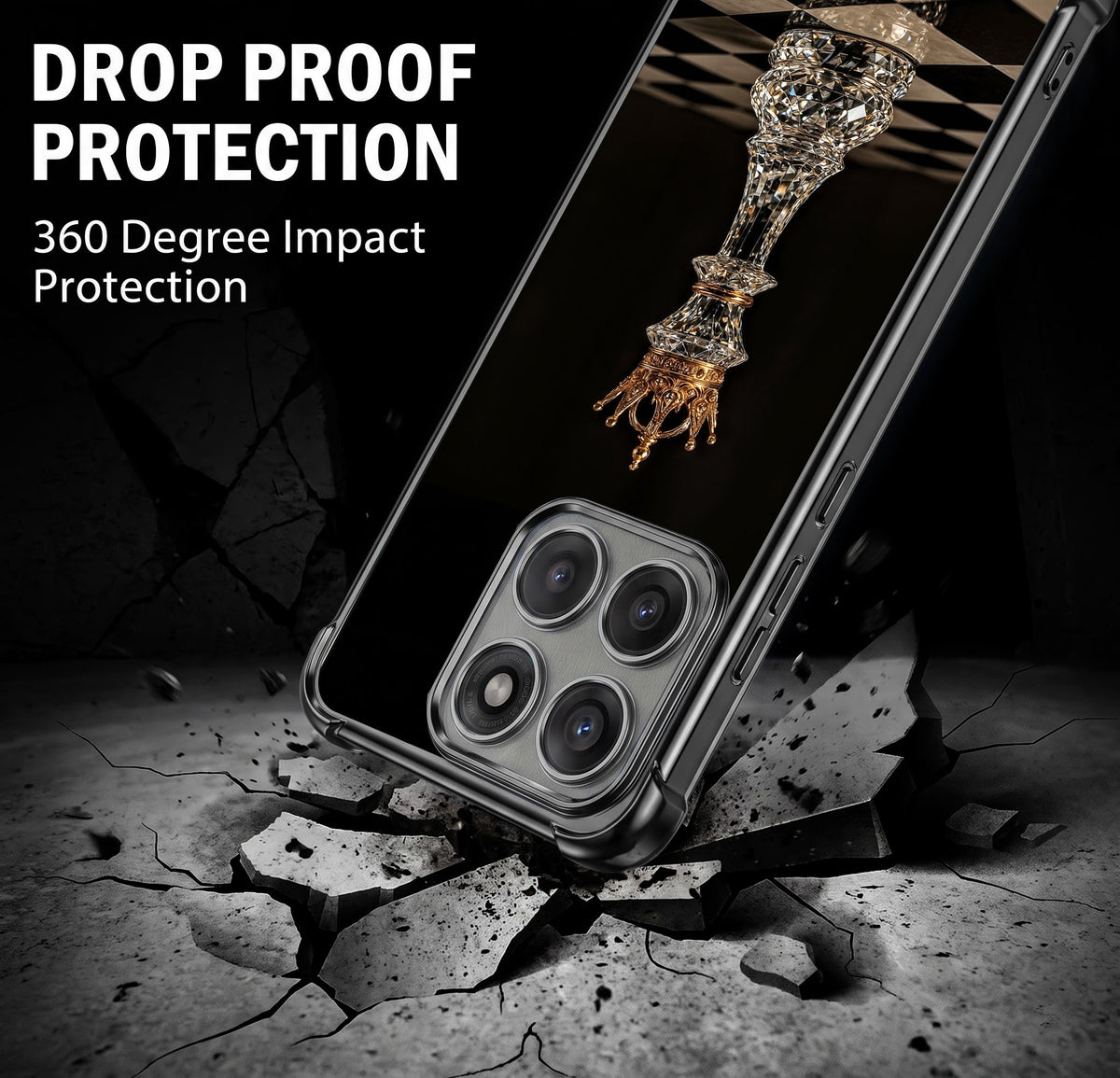 Motorola Edge 60 Pro 5G Chess King Airbags Printed Back Case