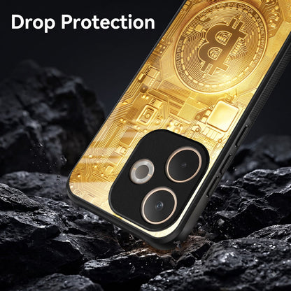 Oppo A5 Pro 5G Bitcoin Acrylic Glass Back Case
