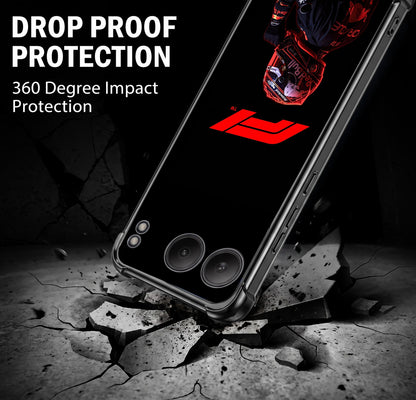 One Plus Nord 4 5G F1 Rider Airbags Printed Back Case