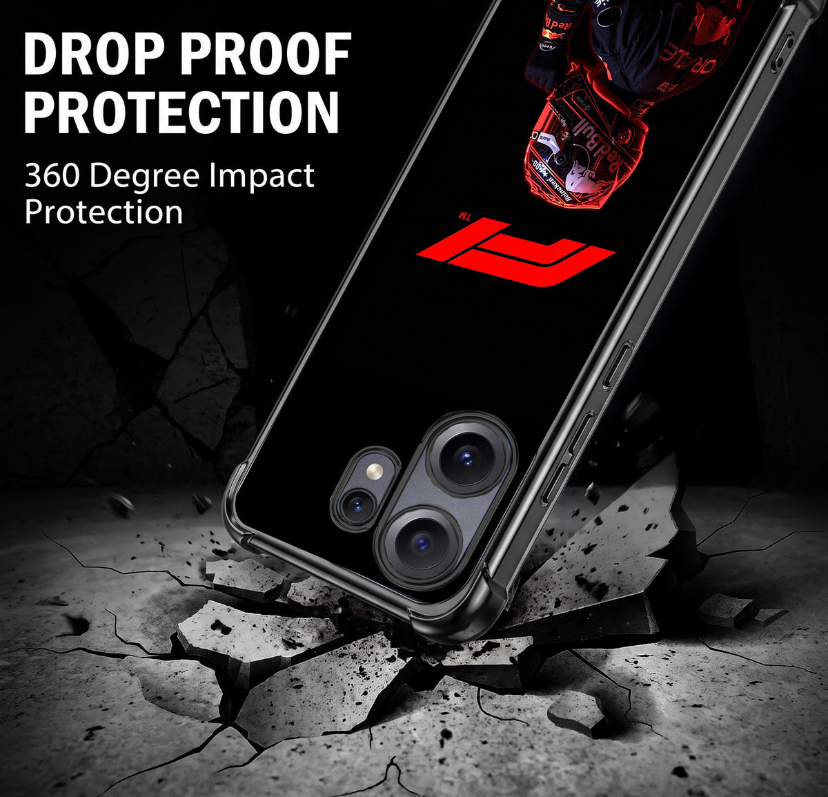 Nothing Phone 2 Pro 5G F1 Rider Airbags Printed Back Case