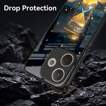 Oppo A5 Pro 5G Golden Hour Glass Acrylic Glass Back Case