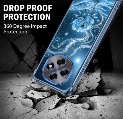 Oppo F31 Pro 5G Blue Rose Airbags Printed Back Case