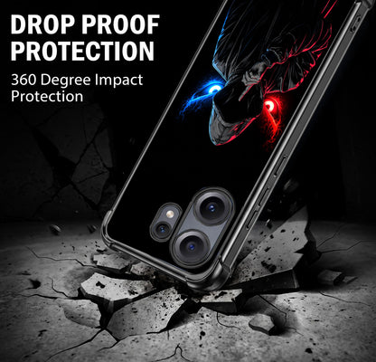 Nothing Phone 2 Pro 5G Hooded Shadow Demon Airbags Printed Back Case