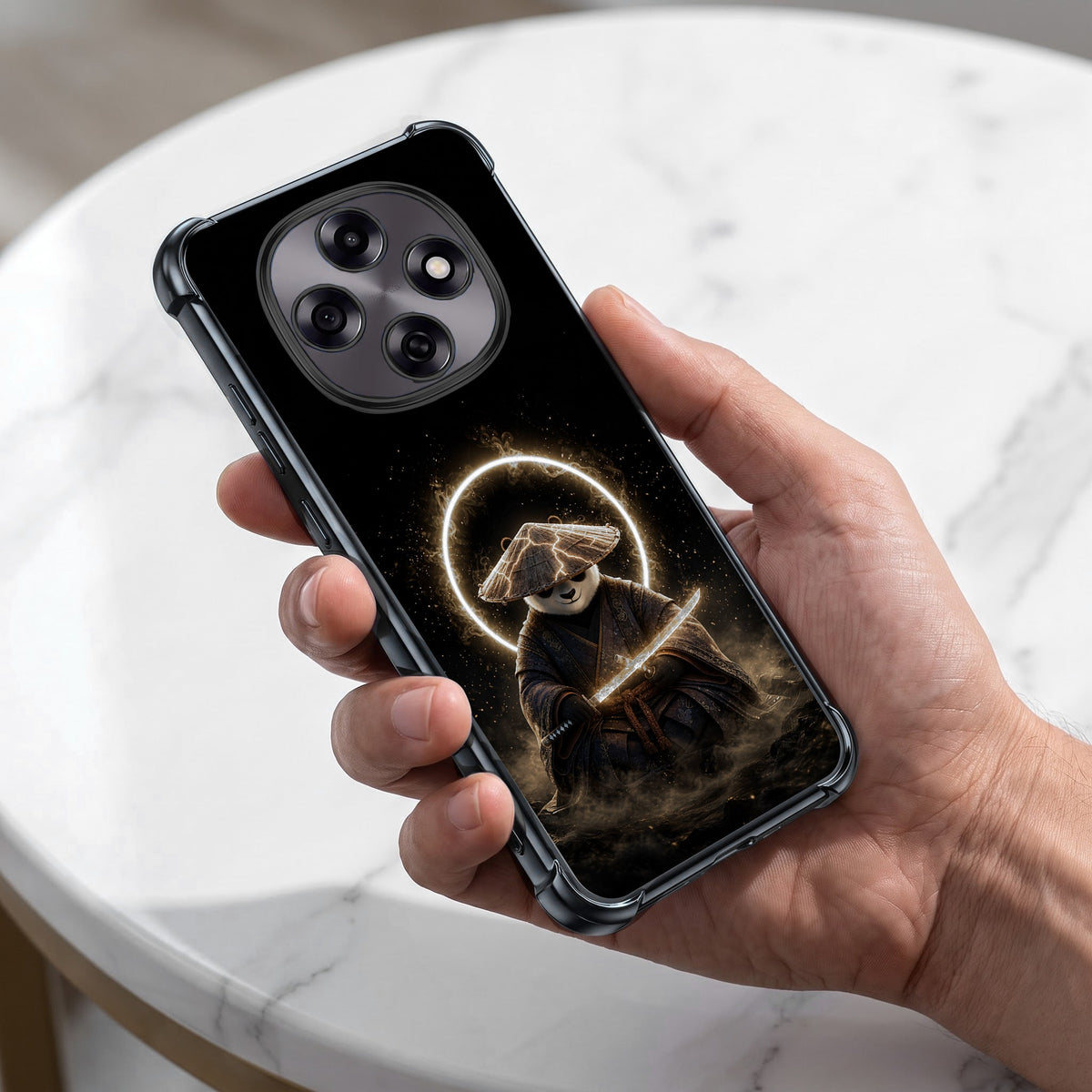Oppo F31 Pro 5G Warrior Panda Airbags Printed Back Case