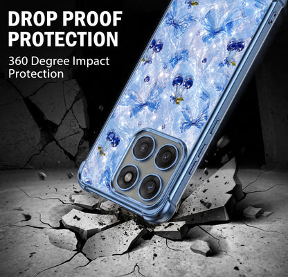 Motorola Edge 60 Pro 5G Blue Cherry Airbags Printed Back Case