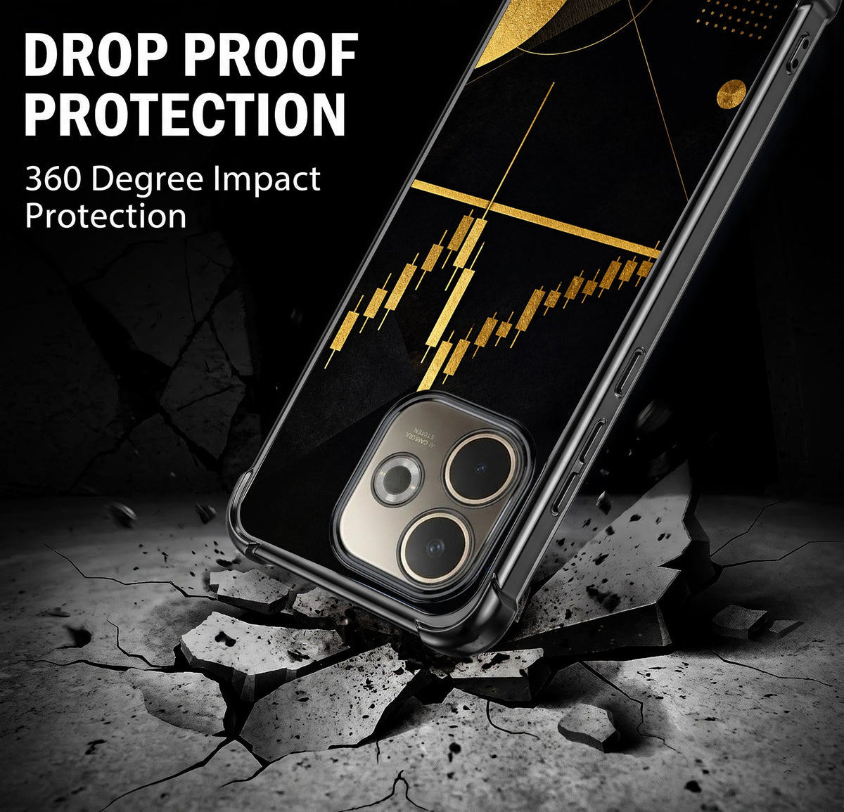 Oppo A5 Pro 5G Trading Candles Airbags Printed Back Case