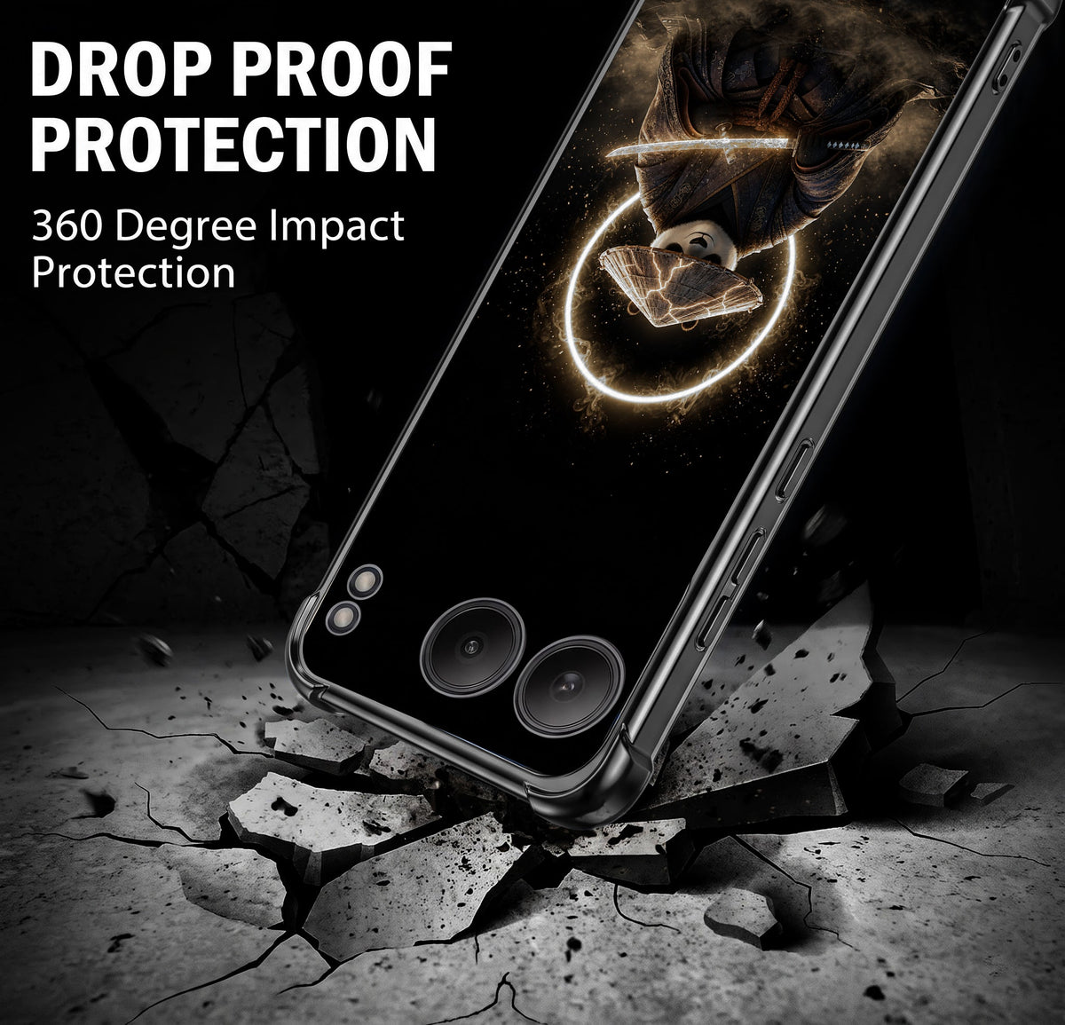 One Plus Nord 4 5G Warrior Panda Airbags Printed Back Case