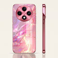 Oppo F27 Pro+ 5G Pearl Aurora Pink Electroplated Glass Phone Back Case