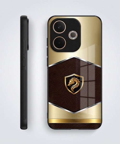 Oppo A5 Pro 5G Dragon Crest Acrylic Glass Back Case
