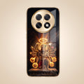 Oppo F31 Pro+ 5G Lord Narasimha Gold Electroplated Glass Phone Back Case