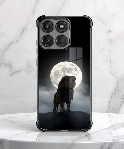 Motorola Edge 70 5G Lunar Wolf Airbags Printed Back Case