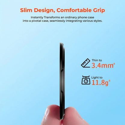 Oppo F31 Pro+ 5G Original Luxury Magnifier Ring Stand Shockproof Airbags Corner Case (Buy 1 Get 1 Free Surprise Cover)