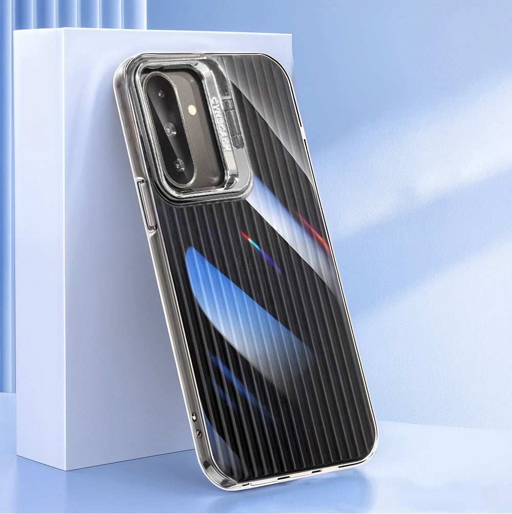 Samsung Galaxy A56 5G Luxury Dual Layer Hybrid Camera Ring Stand Case