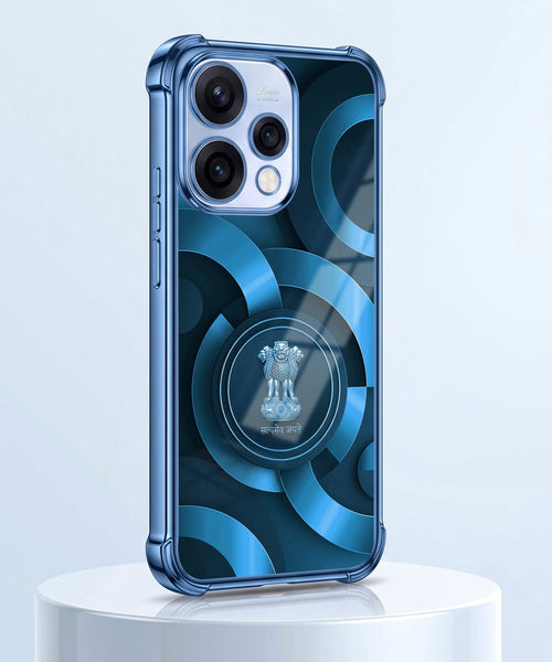 Oppo Reno 15 5G Blue Emblem Airbags Printed Back Case
