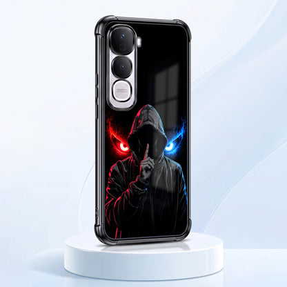 Vivo Y400 Pro 5G Hooded Shadow Demon Airbags Printed Back Case