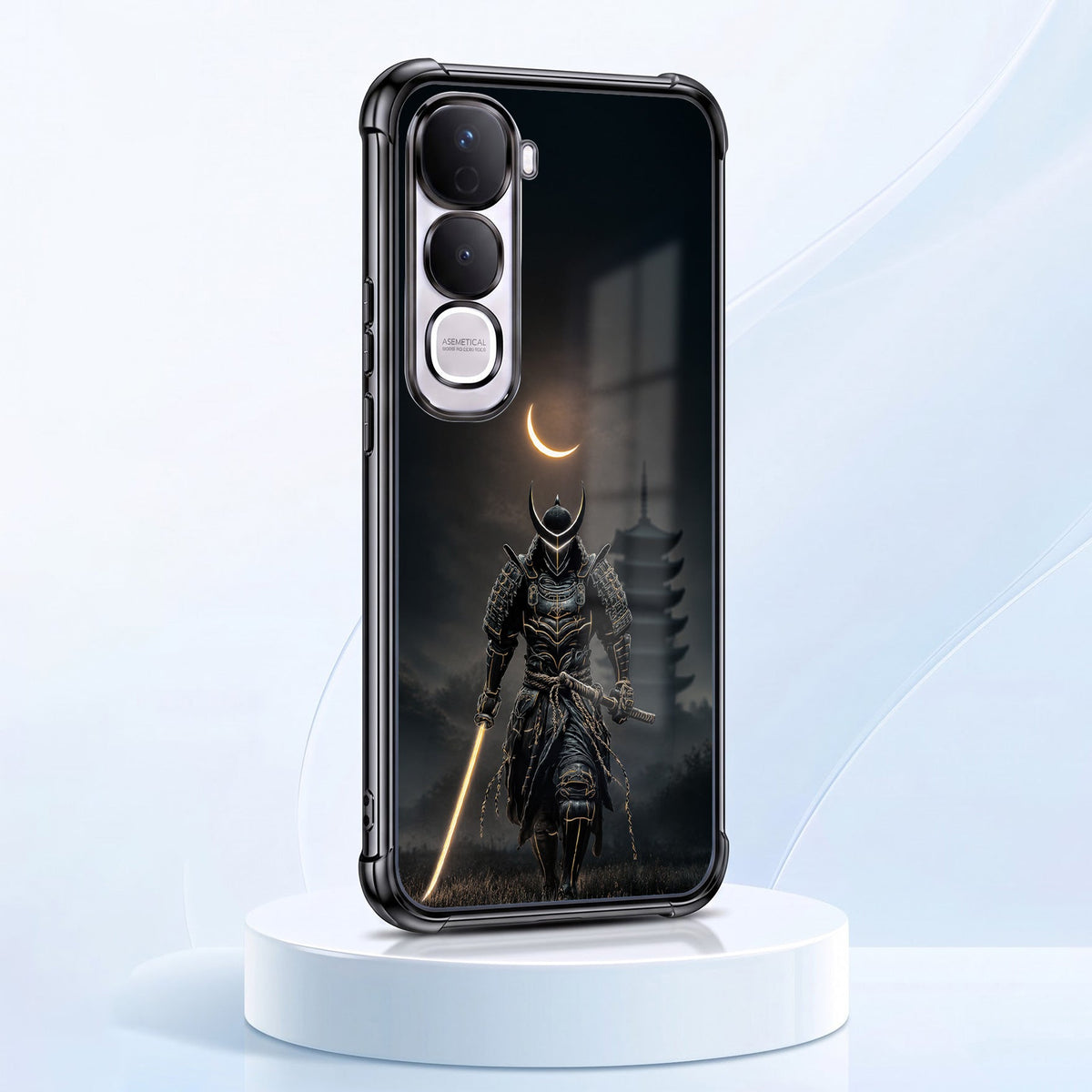 Vivo Y400 Pro 5G Samurai Warrior Airbags Printed Back Case