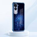 Vivo Y400 Pro 5G Premium Peacock Feather Airbags Printed Back Case