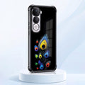 Vivo Y400 Pro 5G Multi-Feather Peacock Airbags Printed Back Case