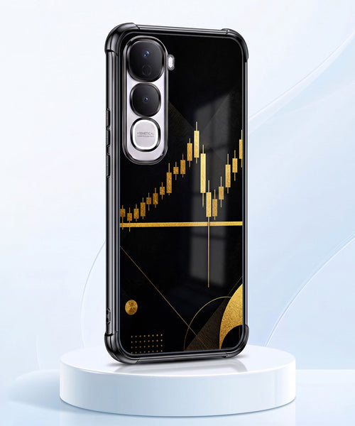 Vivo Y400 Pro 5G Trading Candles Airbags Printed Back Case