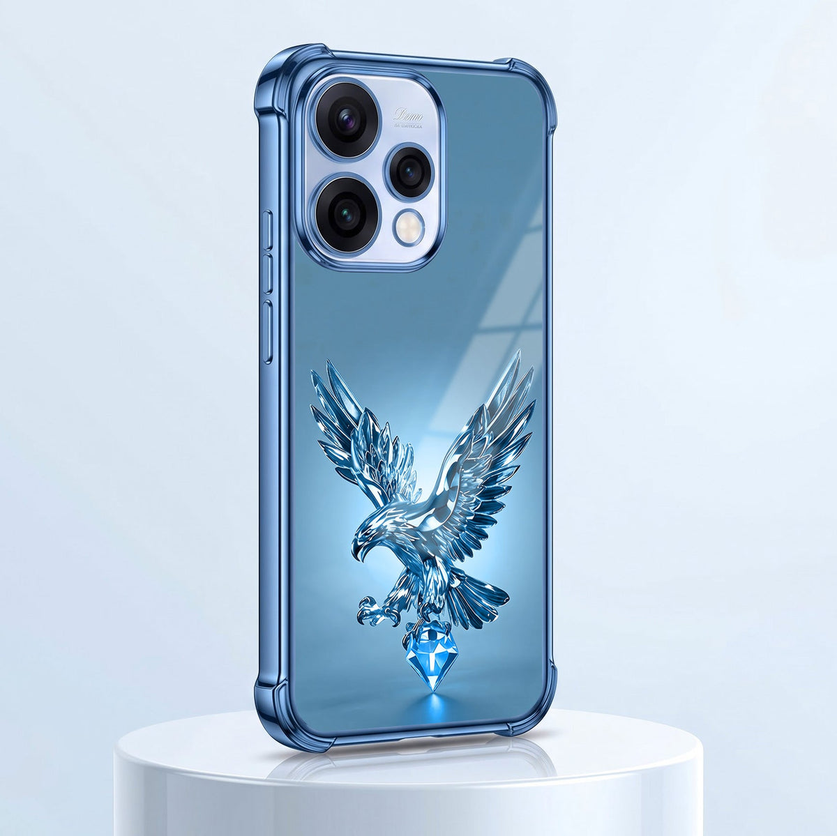 Oppo Reno 15 5G Blue Eagle Airbags Printed Back Case
