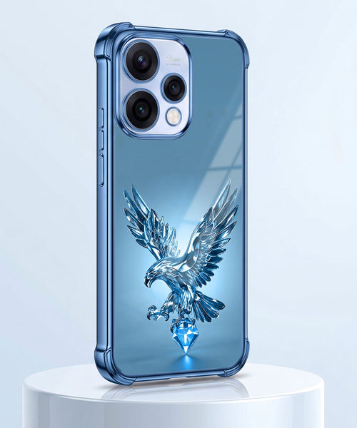 Oppo Reno 15 5G Blue Eagle Airbags Printed Back Case