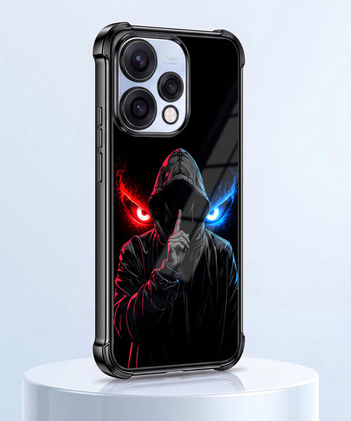 Oppo Reno 15 5G Hooded Shadow Demon Airbags Printed Back Case