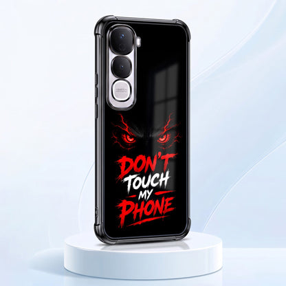 Vivo Y400 Pro 5G Don't Touch My Phone Airbags Printed Back Case
