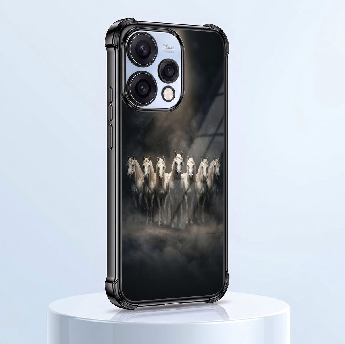 Oppo Reno 15 5G Running Horses Airbags Printed Back Case