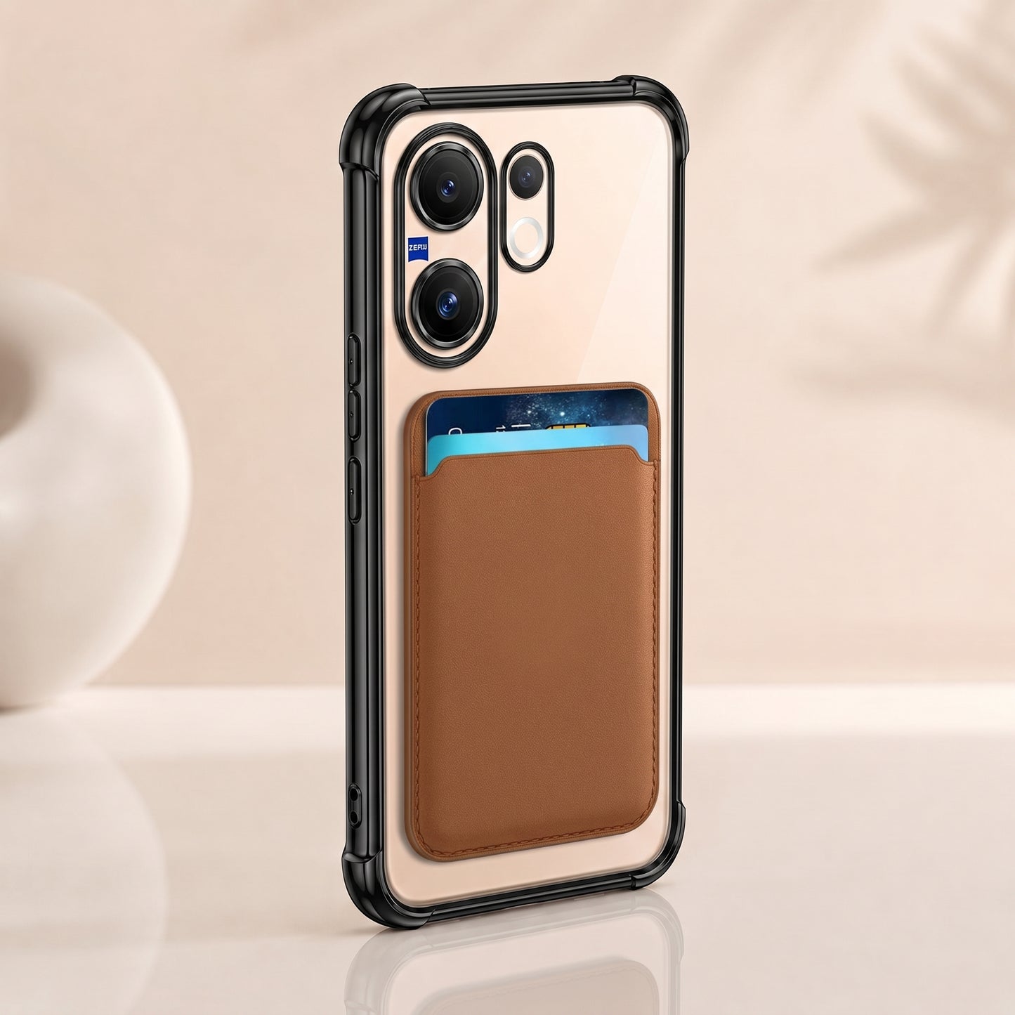 Vivo V60 5G Airbag Case With Magsafe and Magnetic Car Holder