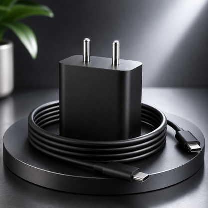 Samsung 65W Fast Charging Adapter with C to C Cable