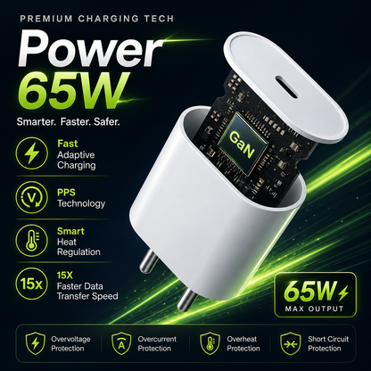 Nothing 65W Type-C Fast Charging Adapter