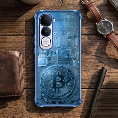 Vivo Y400 Pro 5G Bitcoin Airbags Printed Back Case