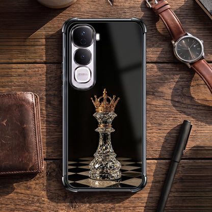 Vivo Y400 Pro 5G Chess King Airbags Printed Back Case