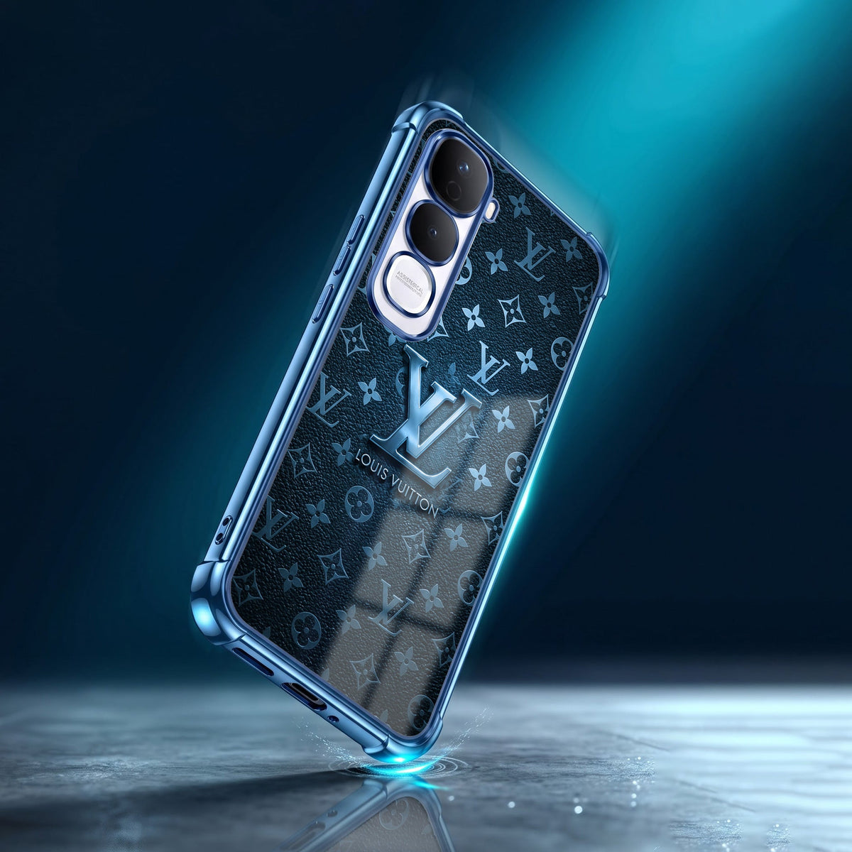 Vivo Y400 Pro 5G LV Monogram Airbags Printed Back Case