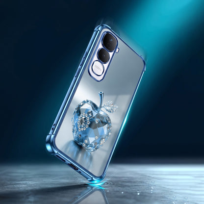Vivo Y400 Pro 5G Blue Apple Airbags Printed Back Case